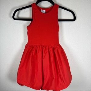 strapless open back dress Maroon red chiffon flapper dress with drape and bow main image 1